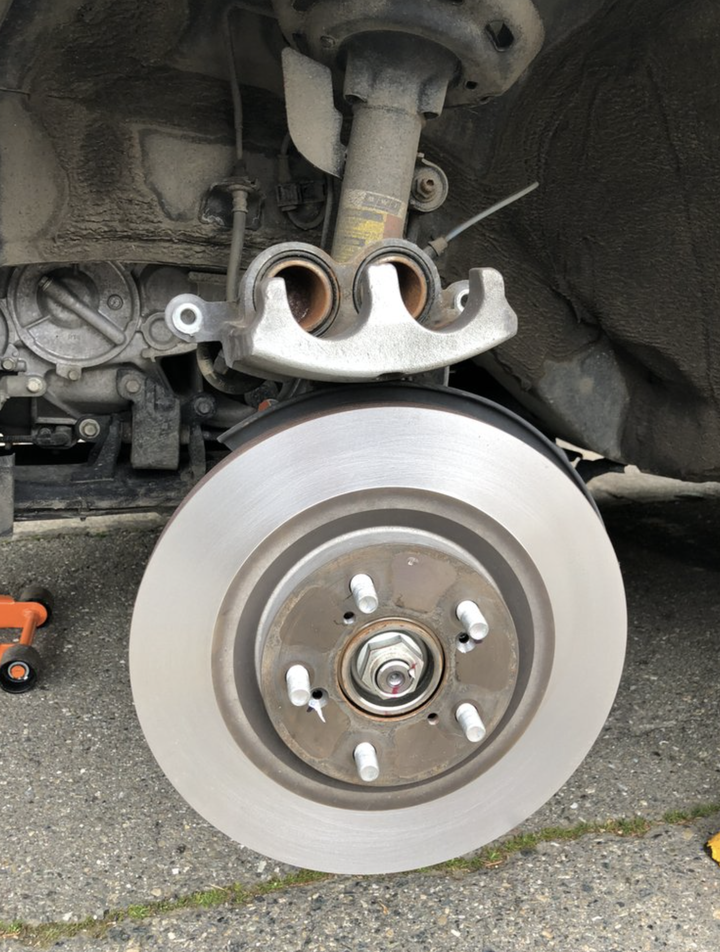 this image shows brake repair in New Orleans, LA
